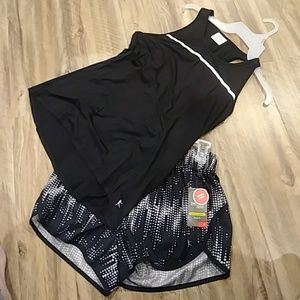 4 for $15 NEW athletic tank and running shorts